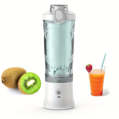 Portable Blender 600ML Electric Juicer Fruit Mixers 4000mAh USB Rechargeable Smoothie Mini Blender Personal Juicer Colorf