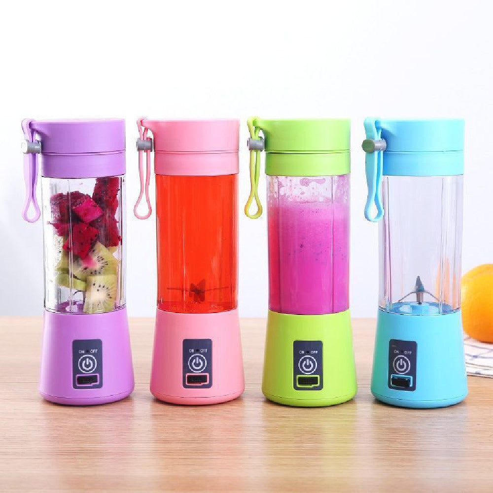 Portable Blender With USB Rechargeable Mini Kitchen Fruit Juice Mixer