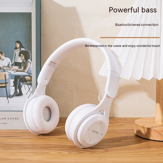 Wireless Headset Foldable Extra Bass Headphones