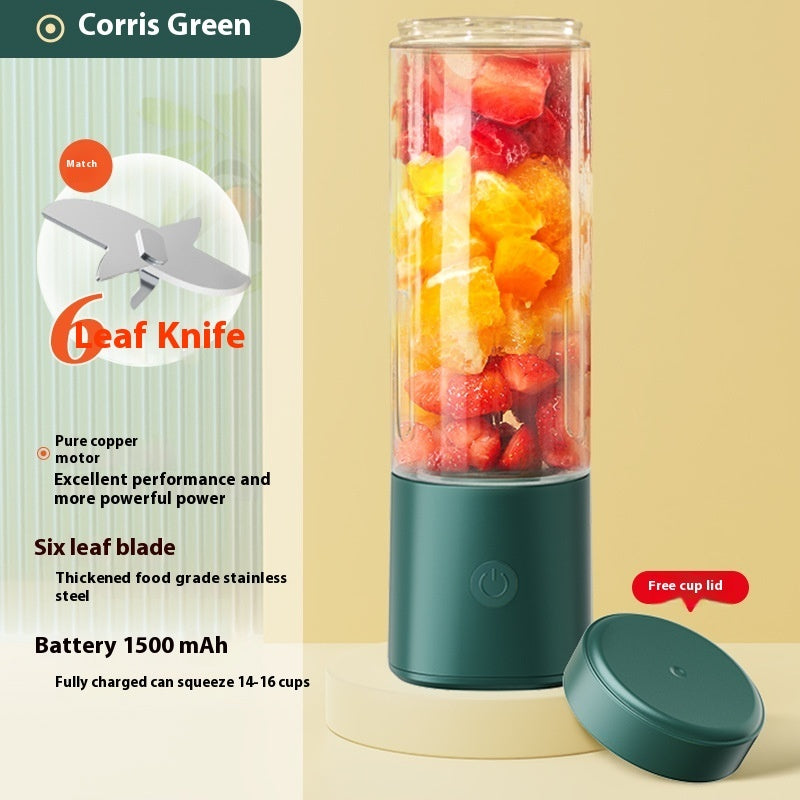 Household Portable Juicer Cup Rechargeable Electric Vegetable And Fruit Multifunctional Mini Blender