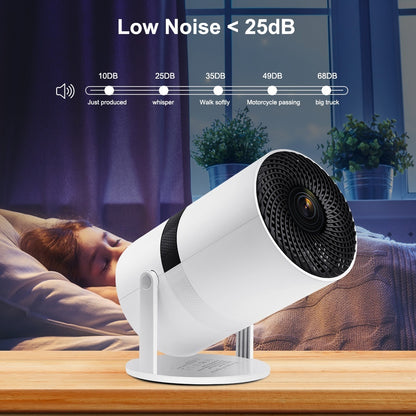 HY310 4K Dual WiFi HD Projector Portable Home 720p