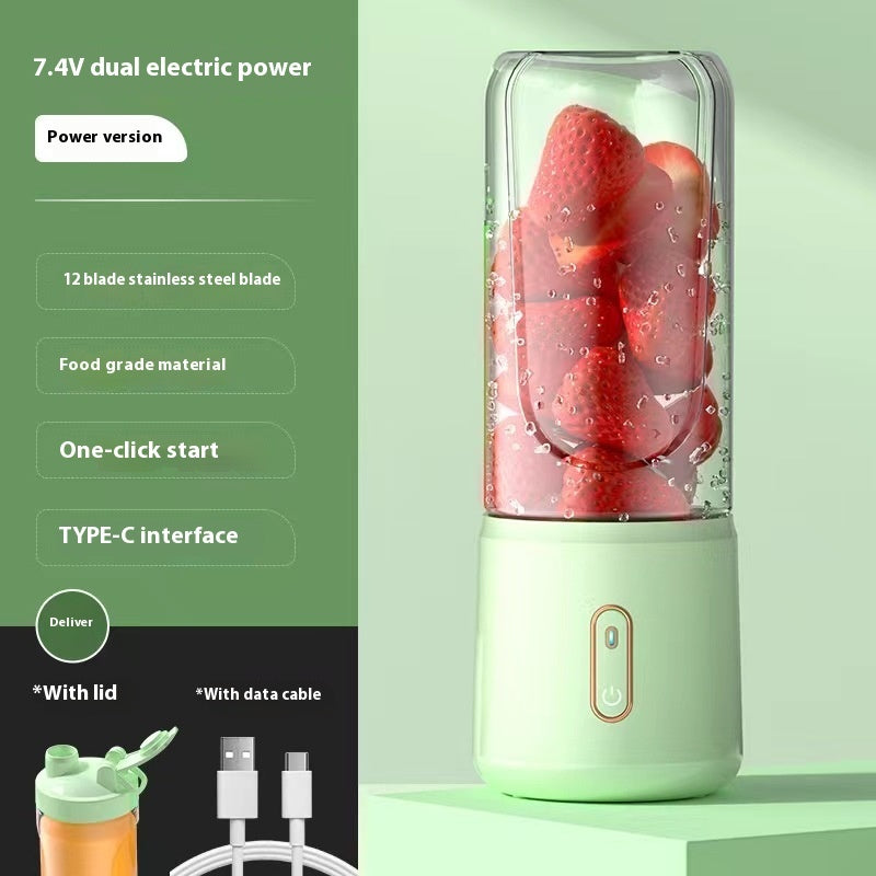 Portable Blender Cooking Machine Charging Juice Cup