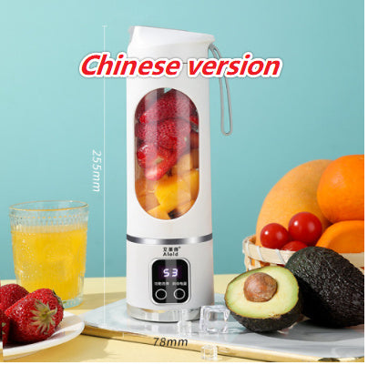 High-end Home Ice Crushing Juicing USB Charging Portable Blender Outdoor Traveling