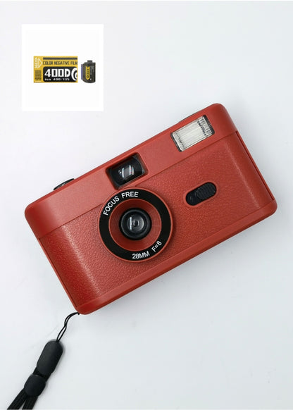 Macaron Color Reusable Retro Film Camera