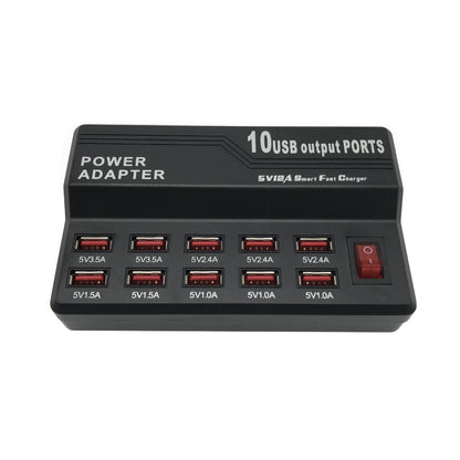 Supports 10 Mobile Phones And Fast Charge At The Same Time USB Multi-port Charger Smart Charging Set